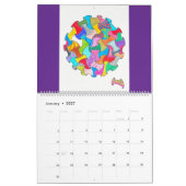 Living In Zen 2025 Calendar カレンダー (1月 2027)