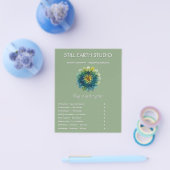 Living Leaves | Mandala チラシ (シングル)