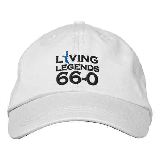 Living Legends 66-0 Embroidered Hat 刺繍入りキャップ (正面)