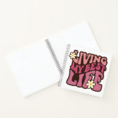 Living My 最高の Lifeデイジー ノートブック (内部)