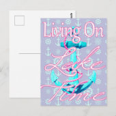 Living On Lake Time ポストカード (正面/裏面)