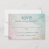 Living Seas海結婚テーマ 出欠カード (正面)