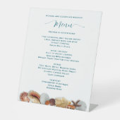 Living Seas Seashellのメ結婚ニューテンプレート 台座サイン (正面)