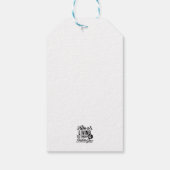 Living Testimony Bible Quote Christian Motivation ギフトタグ (裏面)