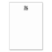 Living Testimony Bible Quote Christian Motivation テーブルナンバー (裏面)