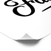 Living Testimony Bible Quote Christian Motivation ポスター (コーナー)