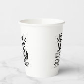 Living Testimony Bible Quote Christian Motivation 紙コップ (左)