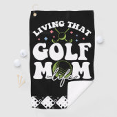 Living That Golf Mom Life ゴルフタオル (インサイチュ)