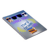 「Living That [Grade] Life」カスタマイズ可能なデザイン ノートブック (右側)