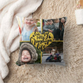 Living That Gramona Life Photo Collageメッセージ クッション (ブランケット)