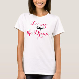 Living the Dream Airplane Tee Tシャツ