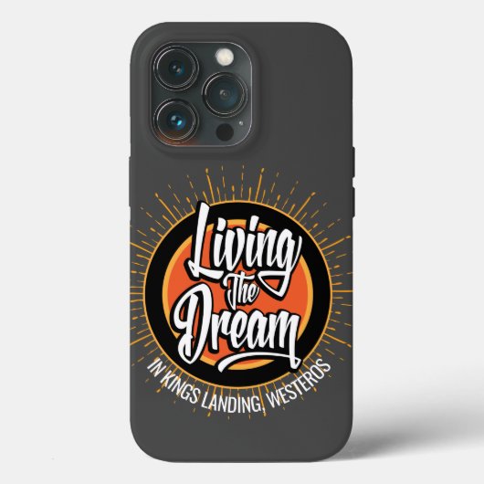 Living the Dream Case-Mate iPhone Case iPhoneケース (裏面)