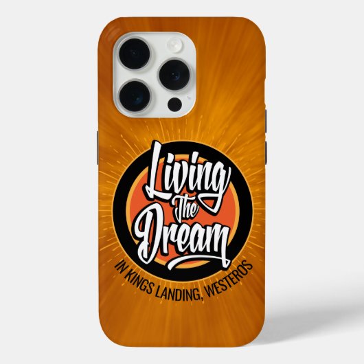 Living the Dream Case-Mate iPhone Case iPhoneケース (裏面)