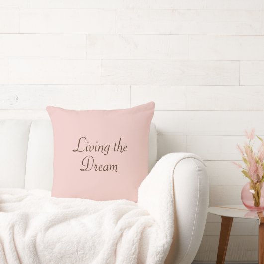 Living the Dream cotton pillow クッション (ソファ)