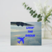 Living The Dream PostCard ポストカード (スタンド正面)