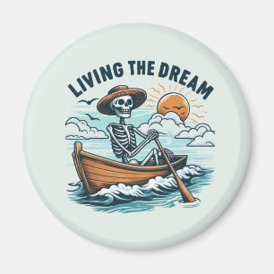 Living The Dream - Skeleton (2) マグネット