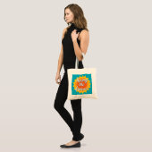 Living the dream sunny tote bag for women トートバッグ (正面(モデル))
