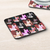 LivingDoll 7コラージュ コースター (左側)