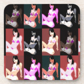 LivingDoll 7コラージュ コースター (正面)