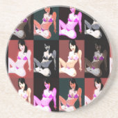 LivingDoll 7コラージュ コースター (正面)