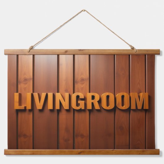 LIVINGROOM Wall Tapestry 吊り下げ型タペストリー (正面)