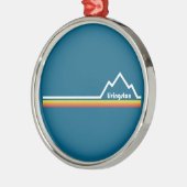 Livingston Montana メタルオーナメント (左)