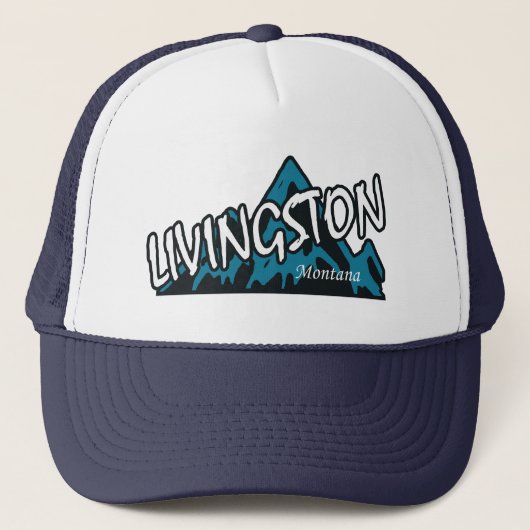 Livingston Montana Mountain キャップ (正面)