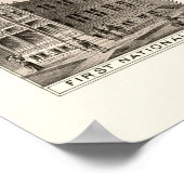 Livingston, MT Panoramic Map - 1884 ポスター (角)