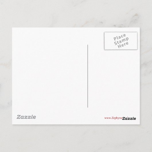 Livingstoneの一団のサーカスポスター ポストカード (裏面)