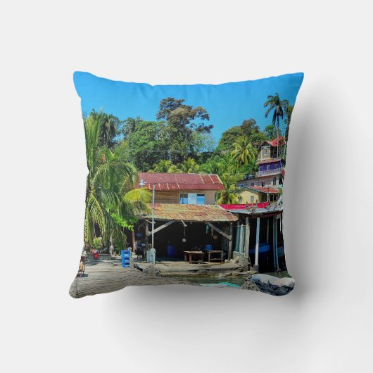 Livingston's Caribbean Charm クッション (裏面)