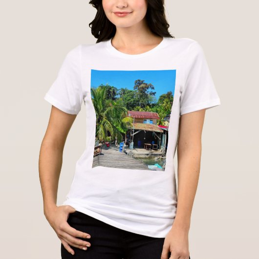Livingston's Caribbean Charm トライブレンドTシャツ (正面)