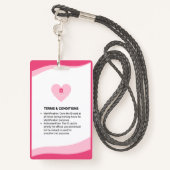 Liviyのロ気にゴ バッジ (裏面ランヤード)