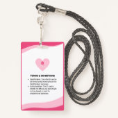 Liviyのロ気にゴ バッジ (裏面ランヤード)