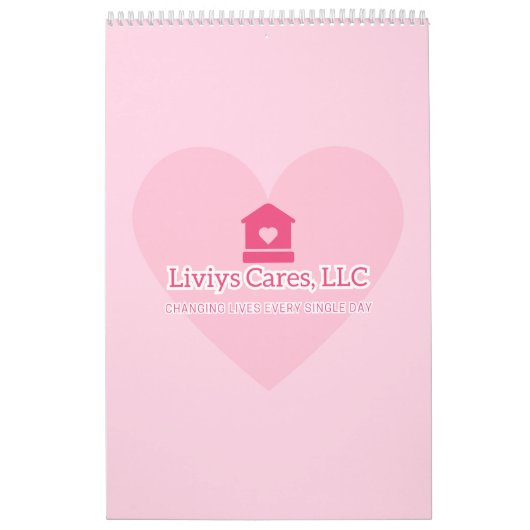 Liviys Cares ロゴ カレンダー (カバー)