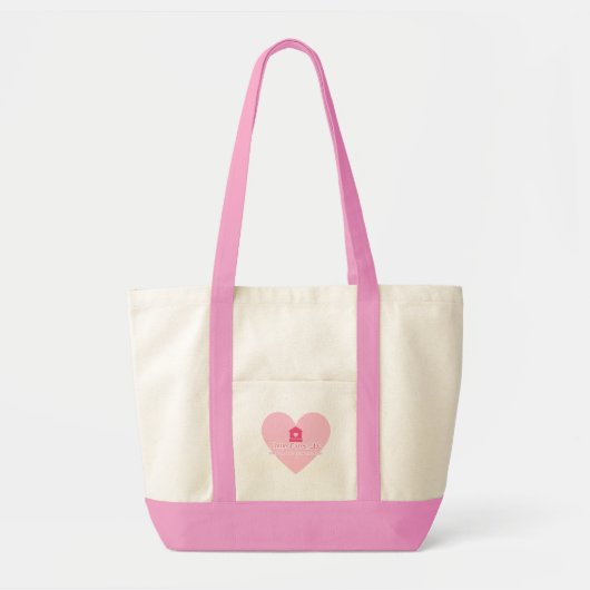 Liviys Cares ロゴ トートバッグ (正面)