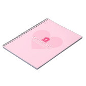 Liviys Cares ロゴ ノートブック (左側)