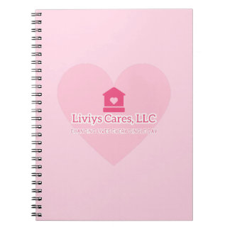Liviys Cares ロゴ ノートブック