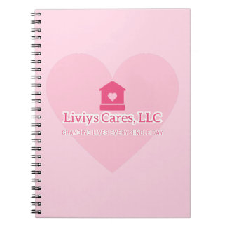 Liviys Cares ロゴ ノートブック