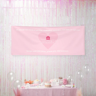 Liviys Cares ロゴ 横断幕