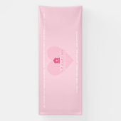 Liviys Cares Logo 横断幕 (縦)