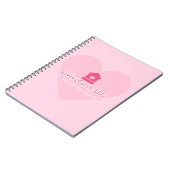 Liviys Cares Logo Notebook ノートブック (左側)