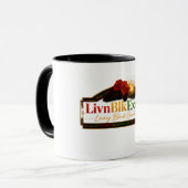 LivnBlkExcell テーマ マグカップ (正面左)