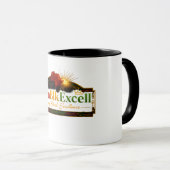 LivnBlkExcell テーマ マグカップ (正面右)