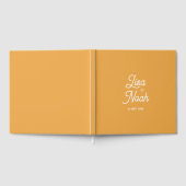 Livre d'or Colorus Orange ゲストブック (全面)