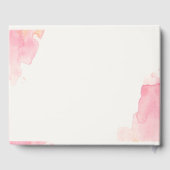 Livre d'or "Coquelicots" ゲストブック (裏面)