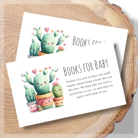 Livres pour bébé | Cactus m品亮 cute pour une fête d エンクロージャーカード