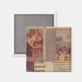 Livy書とローマ財団 マグネット (正面/裏面)