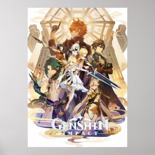 Liyue Genshinインパクト ポスター (正面)