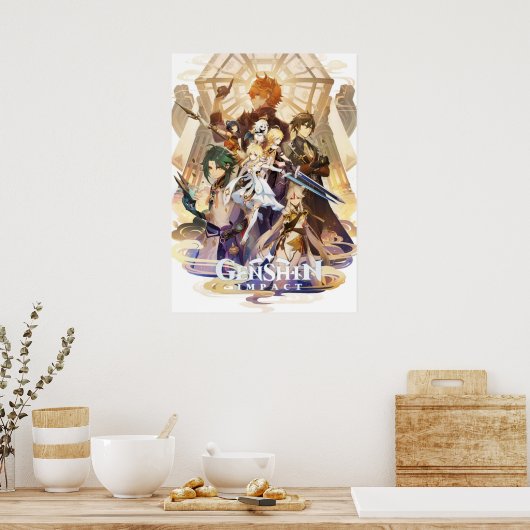 Liyue Genshinインパクト ポスター (キッチン)