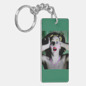 Lizは恐怖と恐怖に震える キーホルダー (正面左)